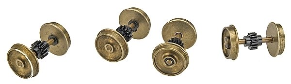 ROCO/Model Power RF-16 Nickel Silver Wheelsets -- HO 40′/110, HO, Northwest Short Line 25806