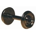All Brass Insulated Wheel Sets pkg(12) -- 33′ Semi-Scale, HO, Intermountain Railway Company 40052