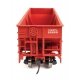 70-Ton AAR 3-Bay Open Hopper - Ready to Run -- Minneapolis & St. Louis 66743