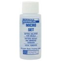 Micro Set Decal Setting Solution -- 1oz 29.6mL, All Scales, Microscale Industries Inc 104