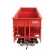 70-Ton AAR 3-Bay Open Hopper - Ready to Run -- Minneapolis & St. Louis 66743