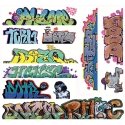 Graffiti Decals Mega Set -- Set 10 pkg(11), HO, Blair Line 2259