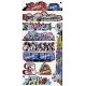 Mega Set Modern Tagger Graffiti Decals -- 14 pkg(10), N, Blair Line 1263