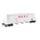 40′ Ortner 100-Ton Open Aggregate Hopper - Ready to Run -- Western Railroad (WRRC) 105