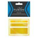 Railroad Freight Car Yellow Reflective Markings Set, N, FUSION SCALE GRAPHICS 260001