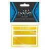 Railroad Freight Car Yellow Reflective Markings Set, N, FUSION SCALE GRAPHICS 260001