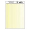Dry Transfer Stripes - .010, 1/64, .022, 1/32 & 3/64′ Wide -- Yellow, All Scales, Woodland Scenics 763