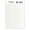 Dry Transfer Stripes - .010, 1/64, .022, 1/32 & 3/64′ Wide -- White, All Scales, Woodland Scenics 760