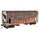 ACF 2-Bay Covered Hopper - Kit -- Southern Railway 91849 (Weathered gray, white, Yellow Conspicuity Marks)