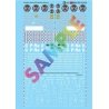 Railroad Decal Set -- Canadian Pacific Modern Boxcars 1970+, HO, Microscale Industries Inc 871513