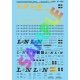 Railroad Decal Set -- Louisville & Nashville ACF, Airslide, P-S & Magor Covered Hoppe, HO, Microscale Industries Inc 871392