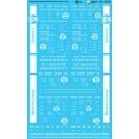 Railroad Decal Set -- Pennsylvania Railroad PRR Early Freight Cars, HO, Microscale Industries Inc 871510