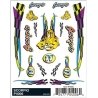 PineCar(R) Dry Transfer Decals -- Scorpio, All Scales, Woodland Scenics 4006