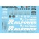 Railroad Decal Set -- Railpower & NREX Genset Logos & Data, N, Microscale Industries Inc 605025