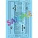 Railroad Decal Set -- Fruit Growers Express Ventilated/Insulated 40` & 50` Boxcars (Mo, N, Microscale Industries Inc 601505