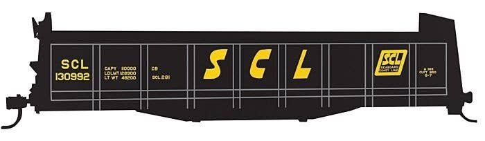 Railroad Decal Set -- Seaboard Coast Line Stump Car, O, Tichy Train Group 10028O