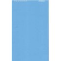 Trim Film Solid Color Decal Sheet -- Day-Glo Blue, All Scales, Microscale Industries Inc 32