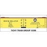 Railroad Decal Set -- Rock Island 40′ Wood Reefer (yellow car), HO, Tichy Train Group 10359