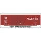Railroad Decal Set -- Wabash 40′ Steel Boxcar (Flag Logo), HO, Tichy Train Group 10363
