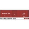 Railroad Decal Set -- Wabash 40′ Steel Boxcar, HO, Tichy Train Group 10364