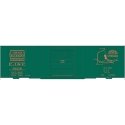 Railroad Decal Set -- Elgin, Joliet & Eastern 40′ Steel Boxcar (green Car, Map Around Chicago , HO, Tichy Train Group 10203