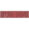Railroad Decal Set -- Louisville & Nashville 40′ Single-Sheathed Wood Boxcar (Boxcar Red, No L, N, Tichy Train Group 10240N