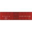 Railroad Decal Set -- Georgia Railroad USRA 40′ Single-Sheathed Boxcar, N, Tichy Train Group 10167N