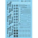 Railroad Decal Set -- Pacific Fruit Express PFE Ice Reefers 1960 - 1978, HO, Microscale Industries Inc 871340