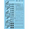 Railroad Decal Set -- Pacific Fruit Express PFE Ice Reefers 1960 - 1978, HO, Microscale Industries Inc 871340