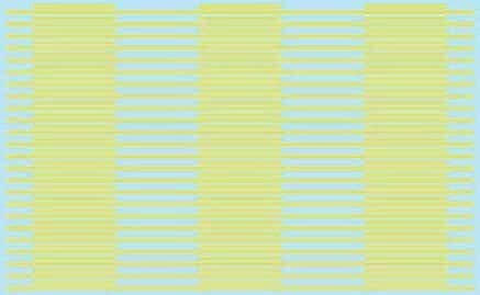 Street Decals -- Solid/Dash - Yellow Lines, HO, Kadee Quality Products 3124