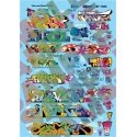 Graffiti Decal Set -- Modern Train & Street Graffiti, HO, Microscale Industries Inc 871523