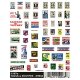 Dry Transfer Signs -- 1940s Signs & Posters, HO, Woodland Scenics 563