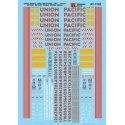 Union Pacific - UP -- GP15, MP15, SW1500, SD38-2 (With UPY Reporting Marks & Stripes), HO, Microscale Industries Inc 871102