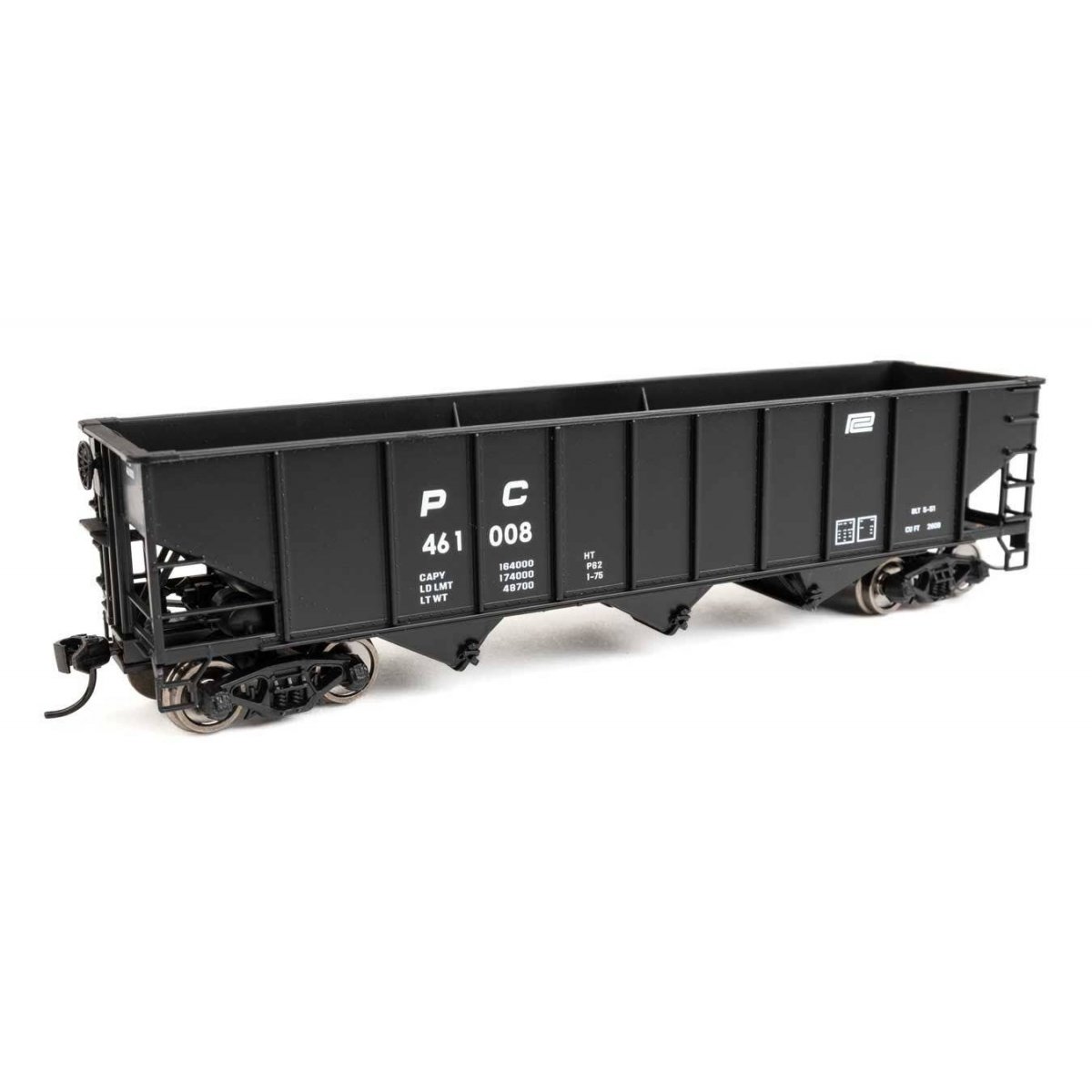 70-Ton AAR 3-Bay Open Hopper - Ready to Run -- Penn Central 461008