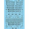 Western Pacific - WP -- 4600- & 4650-Cubic Foot ACF Hoppers, N, Microscale Industries Inc 601379