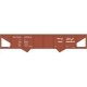 Railroad Decal Set -- Illinois Central 2-Bay Steel Hopper (Boxcar Red, Mainline Mid of America, HO, Tichy Train Group 10227