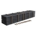 Pipe Load -- Kit - Fits WalthersMainline 910-5800 Series Bulkhead Flatcar (Sold Separately), HO, Walthers SceneMaster 3250