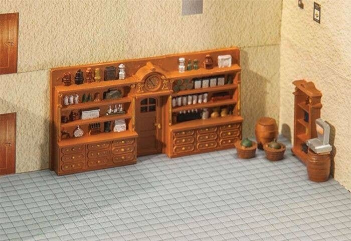 Vintage Store Interior, HO, Faller Gmbh 180923