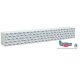 Wrapped Lumber Load for WalthersMainline 72′ Centerbeam Flatcar -- Bennett Lumber (blue, red, HO, Walthers SceneMaster 3162