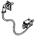 MU Cables -- Dummy Receptacle pkg(2), HO, Details West 221