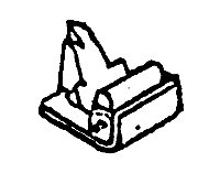 Coupler Knuckle Brackets -- Spare pkg(2), HO, Details West 196