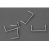 Passenger Car Grab Irons pkg(12) -- Vestibule, HO, Detail Associates 6601