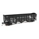 70-Ton AAR 3-Bay Open Hopper - Ready to Run -- Chesapeake & Ohio 105132