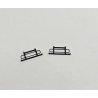 Headache Rack -- Fits Atlas & River Point Station Pickup Trucks, Black pkg(2), HO, East Coast Circuits 9509