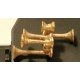 Nathan P5 P0345R1 5-Chime Air Horn -- Lost Wax Brass Casting, HO, Cal Scale 642