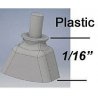 Locomotive Cab Ground Light -- Plastic pkg(4), HO, Cal Scale 190727