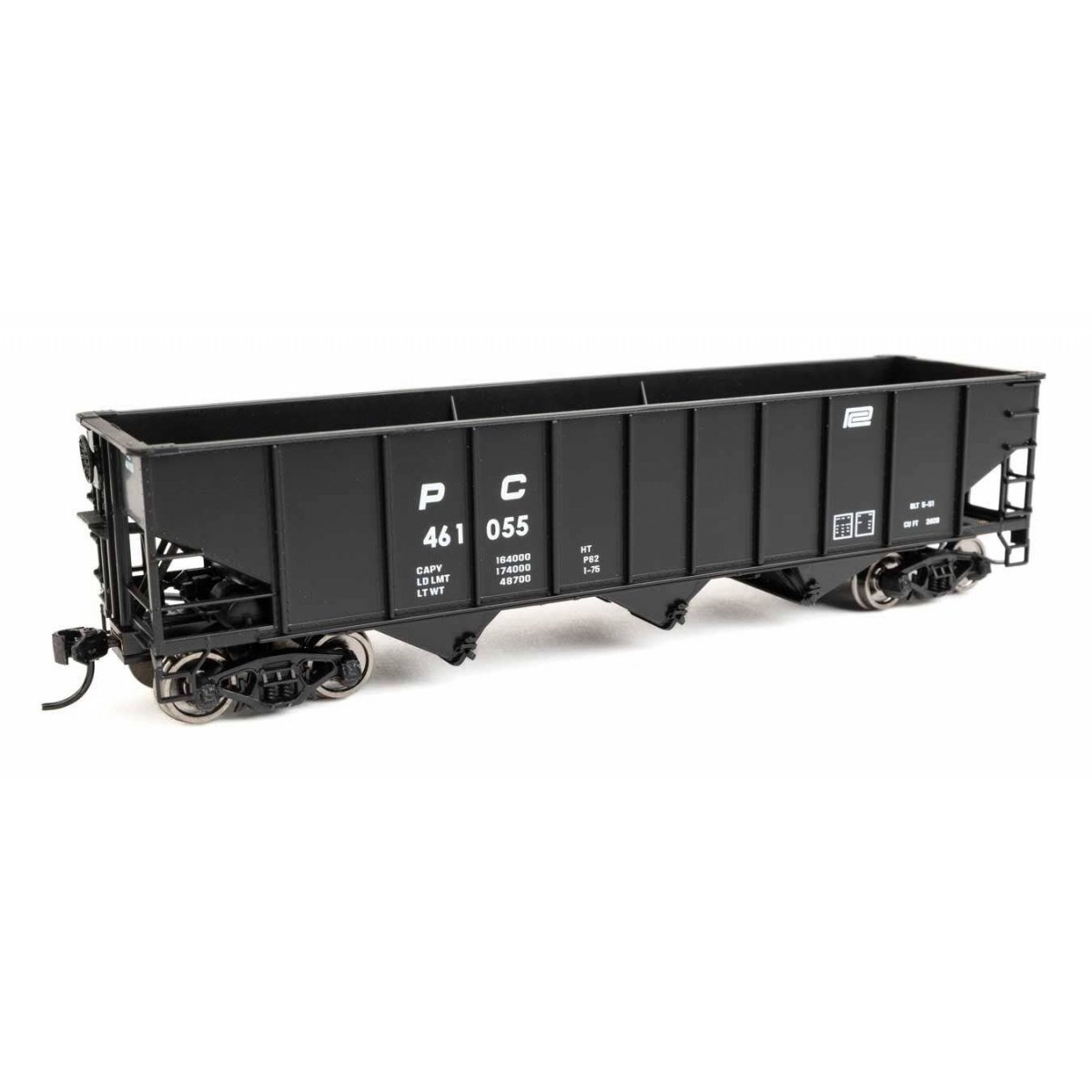 70-Ton AAR 3-Bay Open Hopper - Ready to Run -- Penn Central 461055