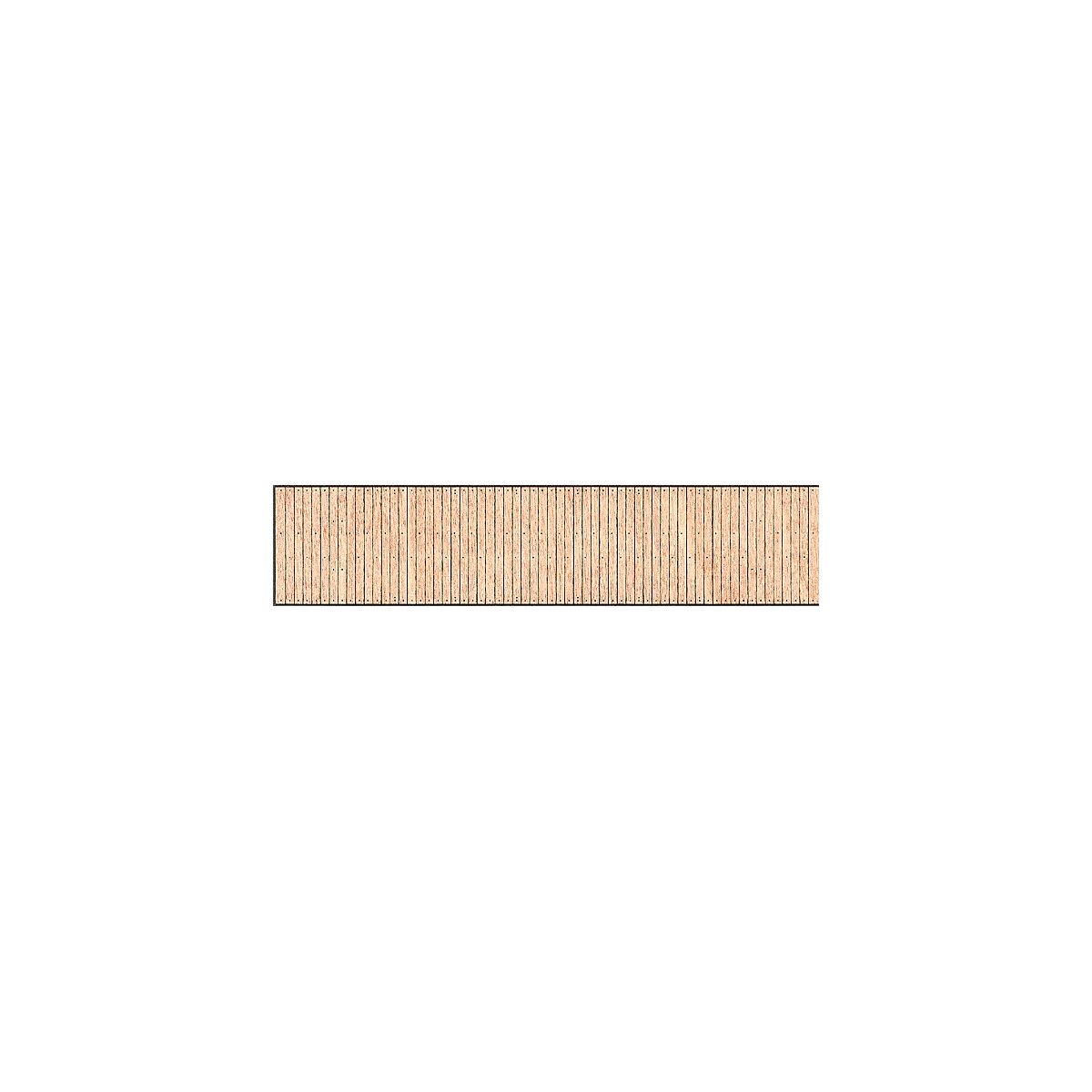 Laser-Cut, Self-Adhesive Wood Floor -- For Ertl 42′ Gondola (Car Out of Production), HO, B.T.S. 22601