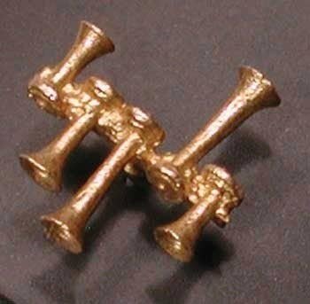 Nathan K5R25 5-Chime Air Horn -- Lost Wax Brass Casting, HO, Cal Scale 624