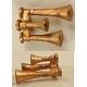 Airhorn (Unpainted Brass Casting) -- Nathan P3 w/All Bells Forward, HO, Cal Scale 545